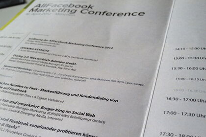 AllFacebook Marketing Conference 2012