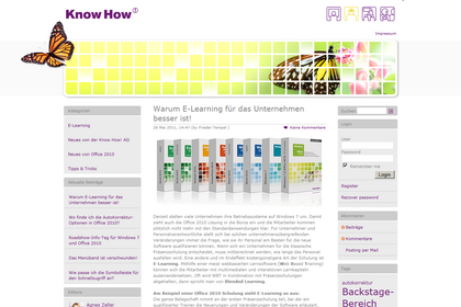 Know How! AG - E-Learning - Lernsoftware - Seminare - Beratung & Qualifizierung - E-Learning Anbieter_1306417938901