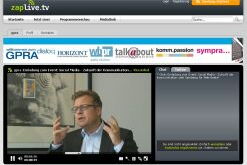 Zaplive-Kanal zum Event