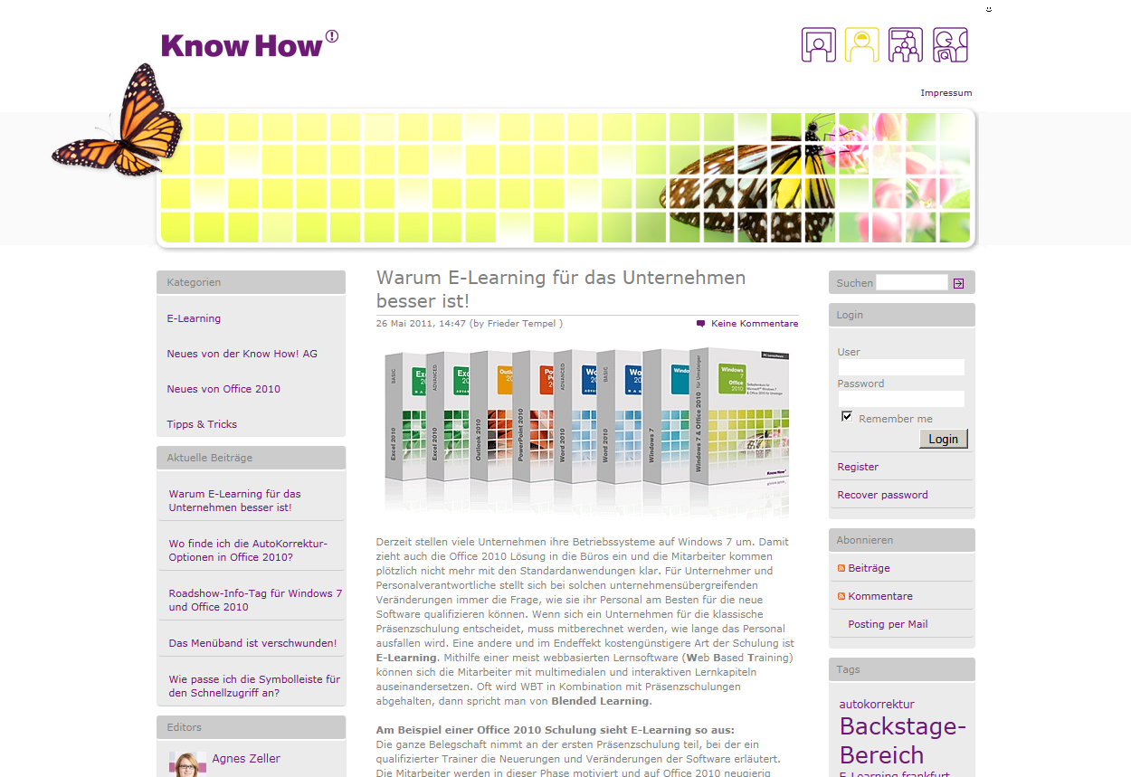 Know How! AG - E-Learning - Lernsoftware - Seminare - Beratung & Qualifizierung - E-Learning Anbieter_1306417938901 Know How! AG - E-Learning - Lernsoftware - Seminare - Beratung & Qualifizierung - E-Learning Anbieter_1306417938901